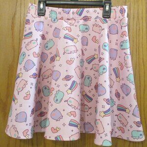 Official Pusheen Cosmic Skater Skirt Small